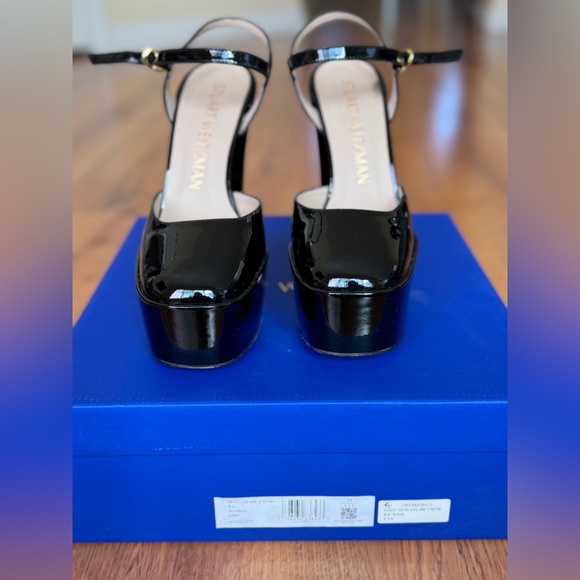 STUART WEITZMAN
New-Like Skyhigh patent-leather platform pumps - Picture 6 of 14